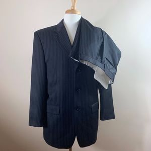 Jones New York Pinstripe Suit 42R